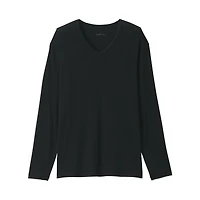 Warm Cotton V-Neck T-Shirt