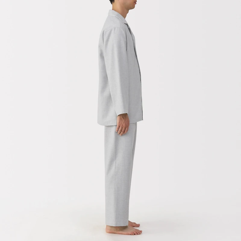 Side Seamless Flannel Pajamas
