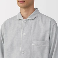 Side Seamless Flannel Pajamas