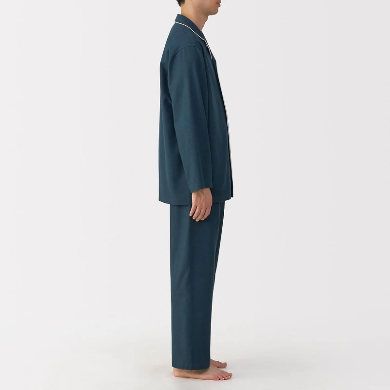 Side Seamless Flannel Pajamas