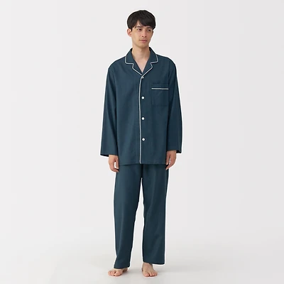 Side Seamless Flannel Pajamas