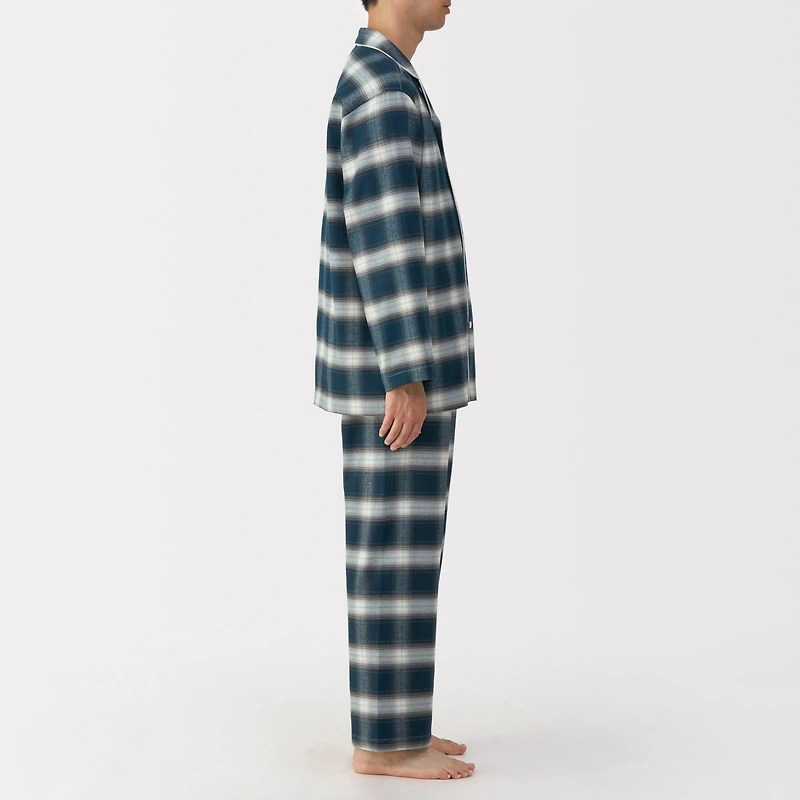 Side Seamless Flannel Pajamas