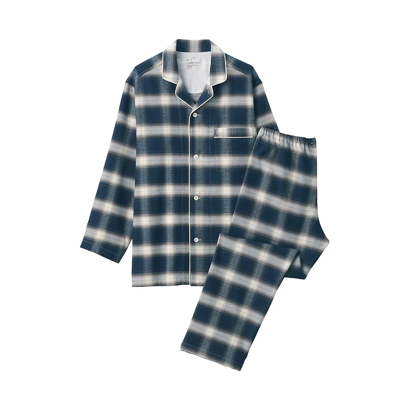 Side Seamless Flannel Pajamas