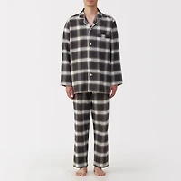 Side Seamless Flannel Pajamas