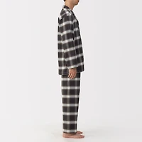 Side Seamless Flannel Pajamas