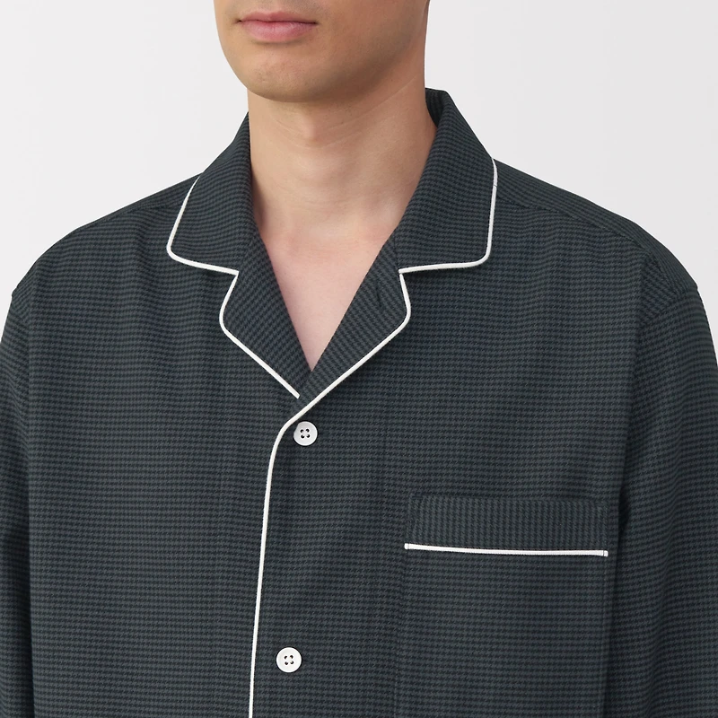 Side Seamless Flannel Pajamas