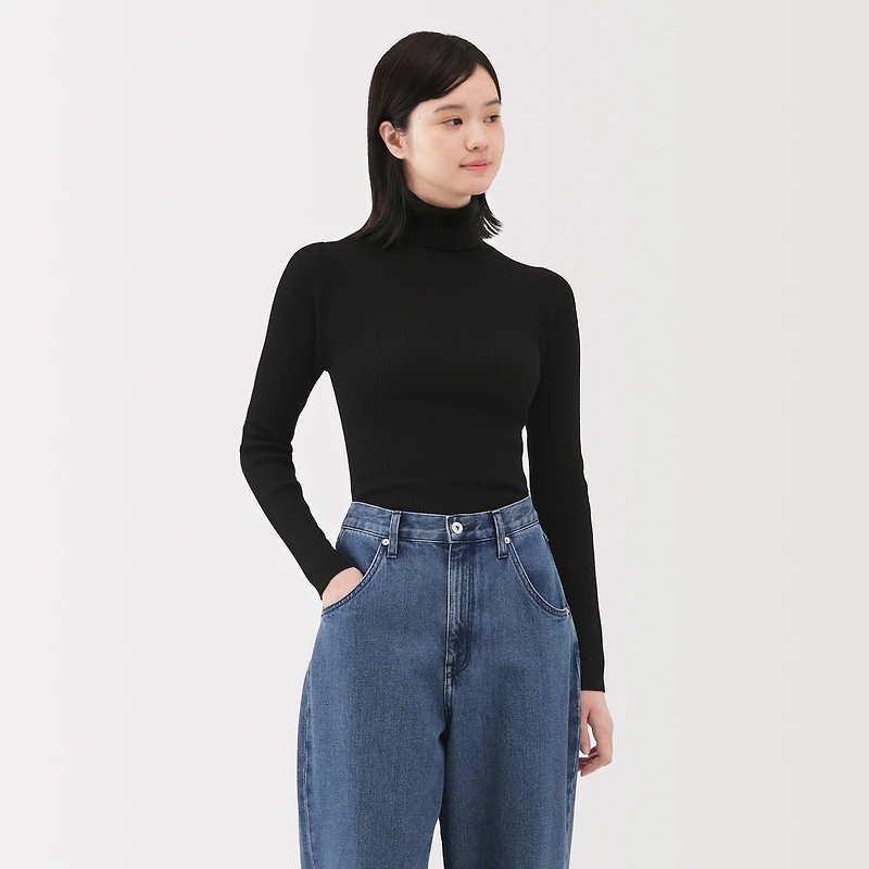 Wool Turtleneck Sweater
