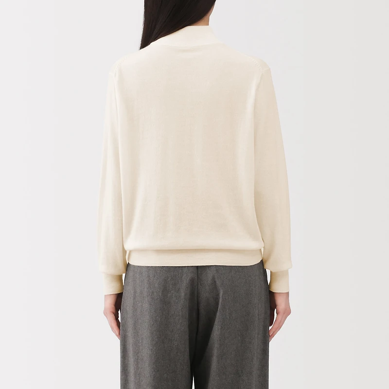 Wool High Neck Sweater