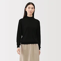 Wool High Neck Sweater
