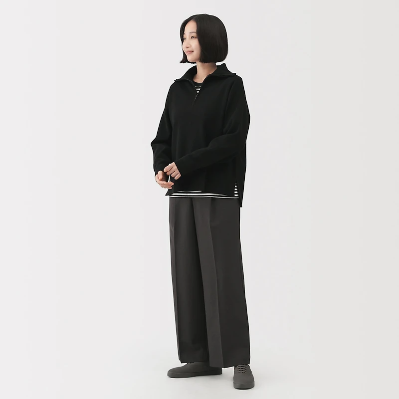 Milano Rib Half-Zip Sweater