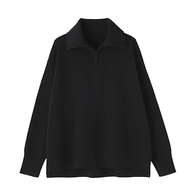 Milano Rib Half-Zip Sweater