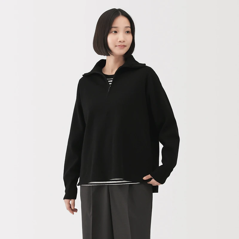 Milano Rib Half-Zip Sweater