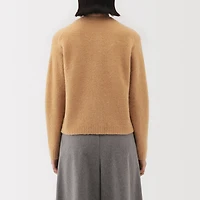 Wool Boucle Cardigan