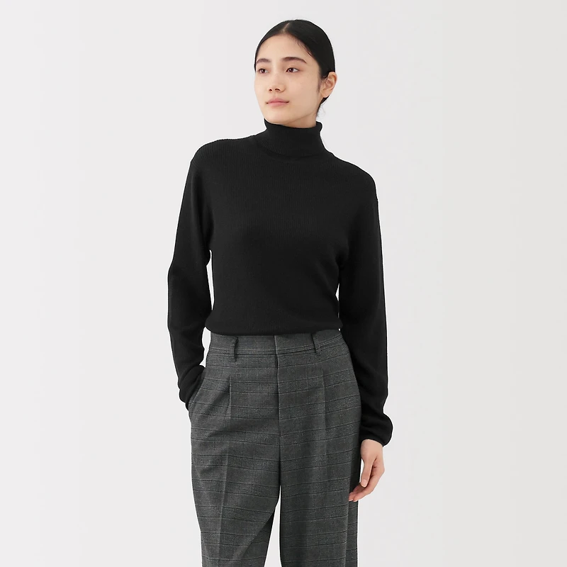 Wool Turtleneck Sweater