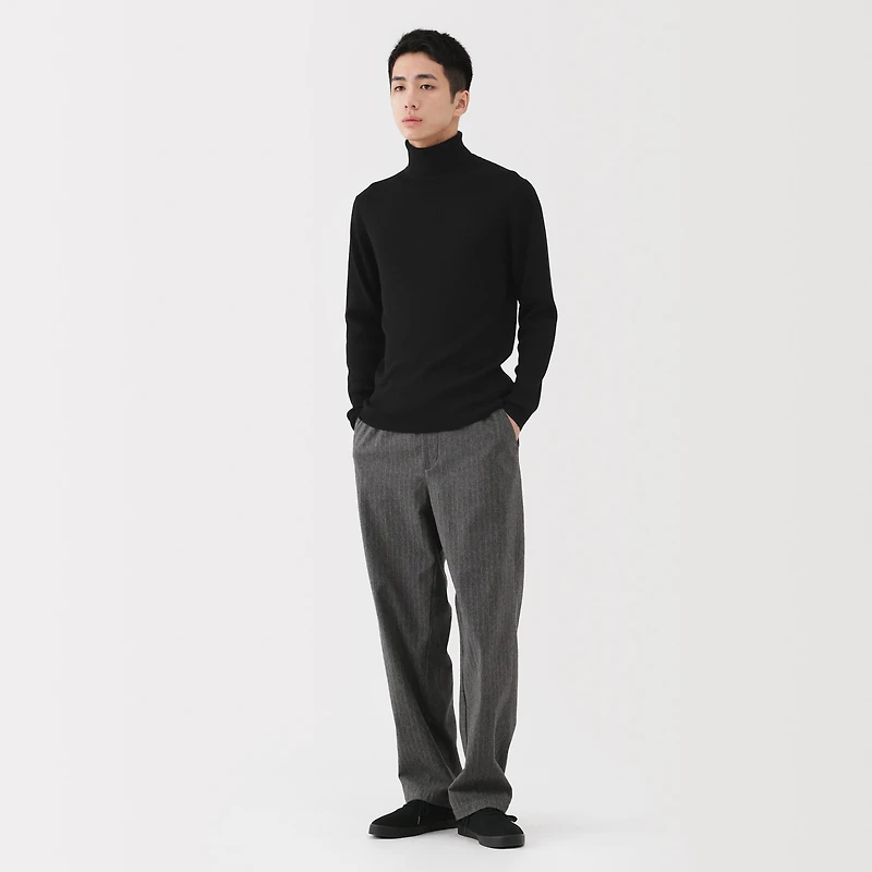 Wool Turtleneck Sweater
