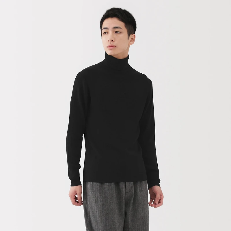 Wool Turtleneck Sweater