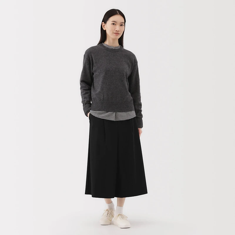 Brushed Cropped Pants
