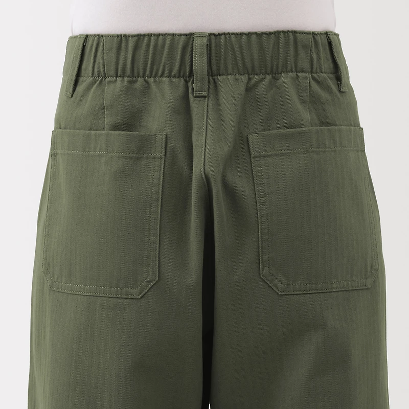 Herringbone Baker Straight Trousers