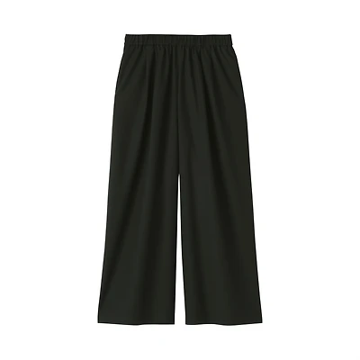 Lyocell Blend Easy Wide Pants