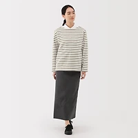 Heavyweight Boat Neck T-Shirt