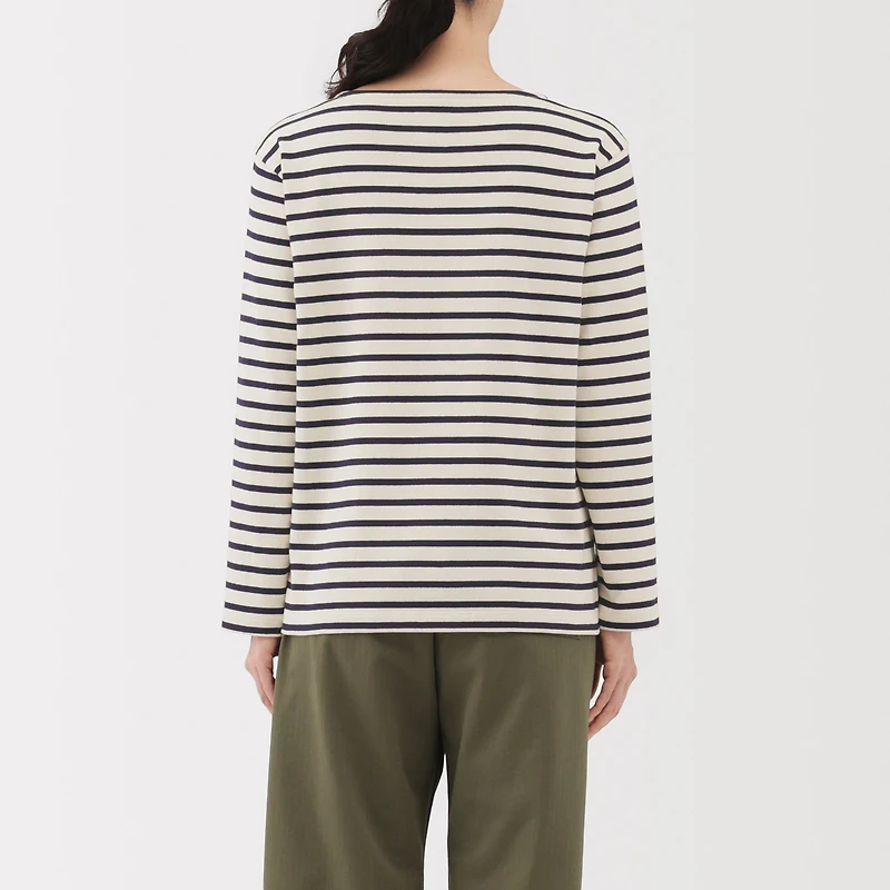Heavyweight Boat Neck T-Shirt