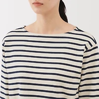 Heavyweight Boat Neck T-Shirt