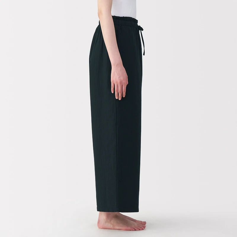 Crepe Gauze Long Pants