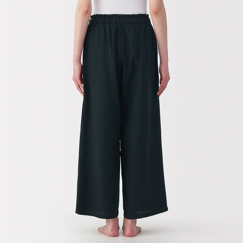Crepe Gauze Long Pants