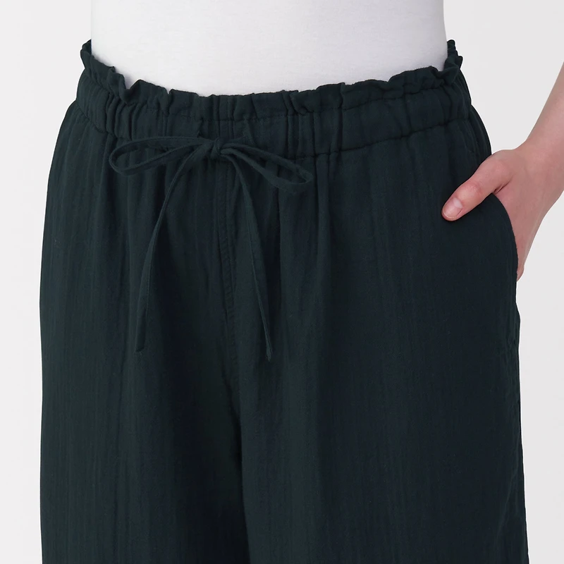 Crepe Gauze Long Pants