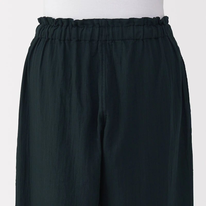 Crepe Gauze Long Pants