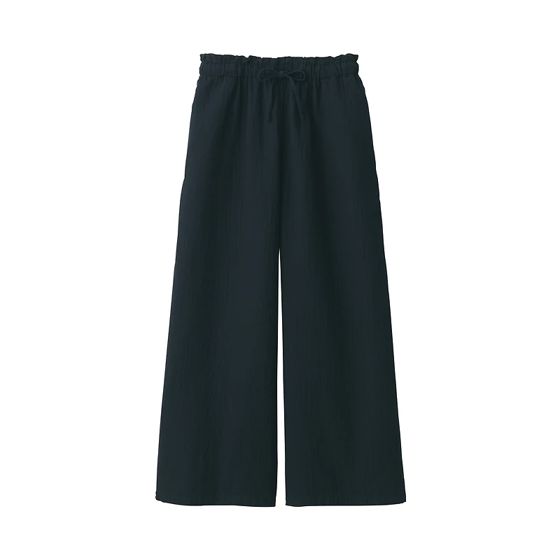 Crepe Gauze Long Pants