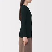 Warm Cotton Crew Neck T-Shirt