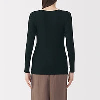 Warm Cotton Crew Neck T-Shirt