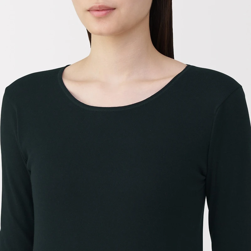 Warm Cotton Crew Neck T-Shirt