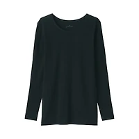 Warm Cotton Crew Neck T-Shirt