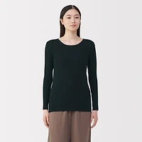Warm Cotton Crew Neck T-Shirt