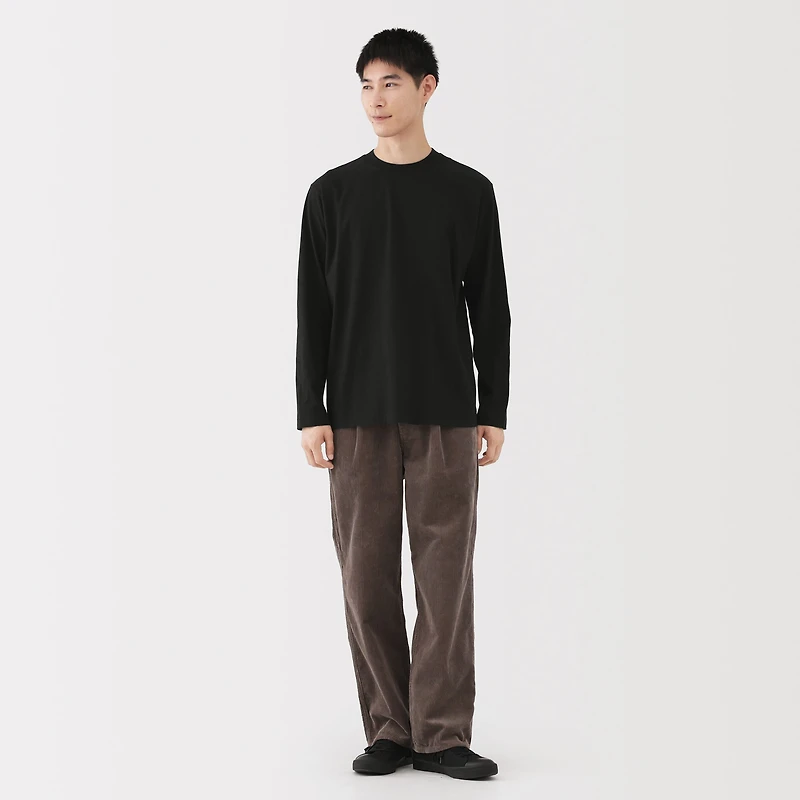 Brushed Crew Neck T-Shirt