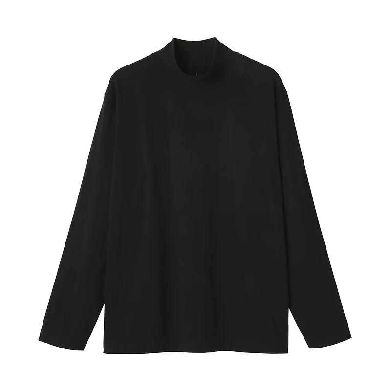 Brushed High Neck T-Shirt