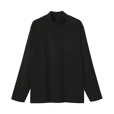Brushed High Neck T-Shirt