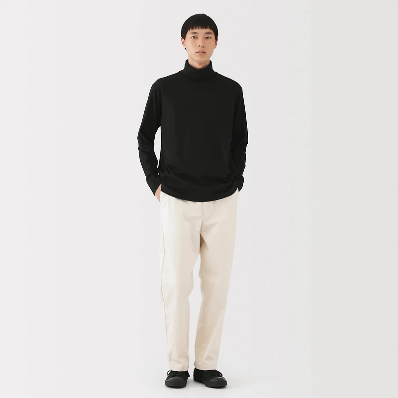 Brushed Turtleneck T-Shirt