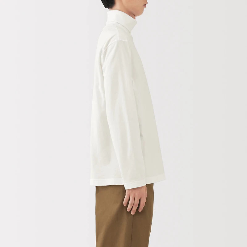 Brushed Turtleneck T-Shirt