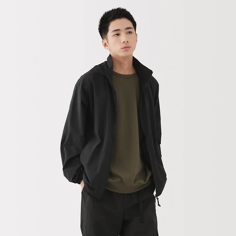 Water Repellent Pocketable Windbreaker