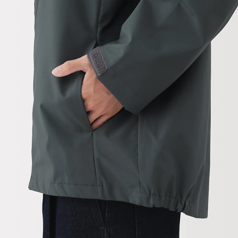 Water Repellent Hooded Jacket
