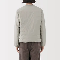 Lightweight Down Collarless Jacket