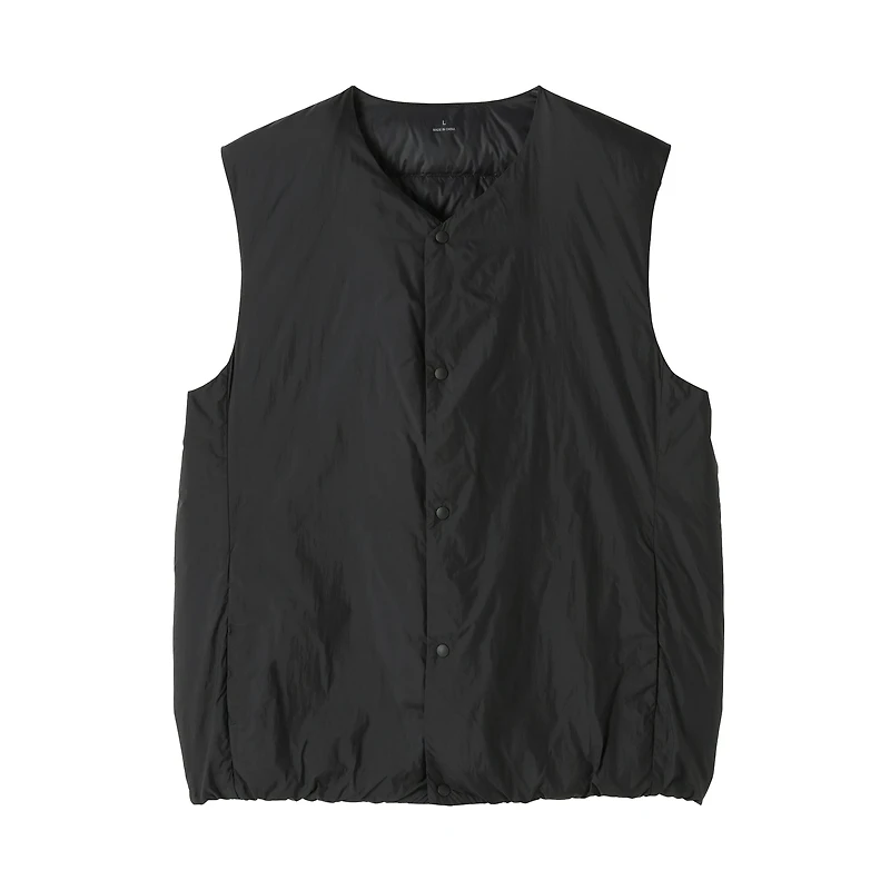 Lightweight Down Collarless Vest