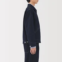 Kapok Blend Denim Blouson