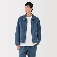 Kapok Blend Denim Blouson
