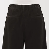 Kapok Blend Corduroy Wide Pants