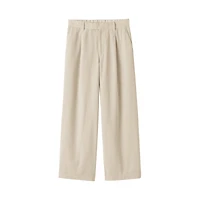 Kapok Blend Corduroy Wide Pants