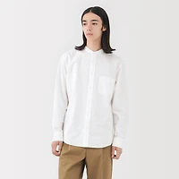 Oxford Stand Collar Shirt